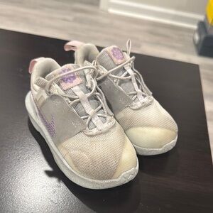 Kids' Gray and Pink Athletic Shoes